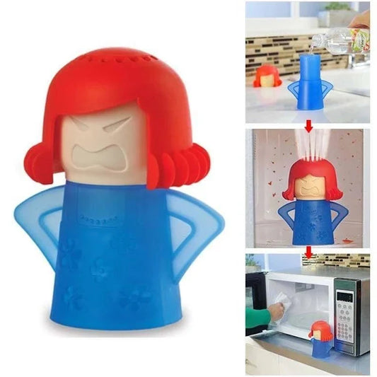 Angry Mama™ – Curățător pentru Cuptorul cu Microunde [Promoție Valabilă Doar Azi]