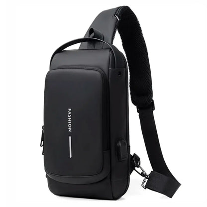 LockGuard™ – Geantă Crossbody Inteligentă Antifurt