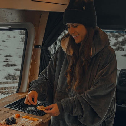 Huggia™ – Hanorac-Pătură Moale și Călduroasă pentru Acasă