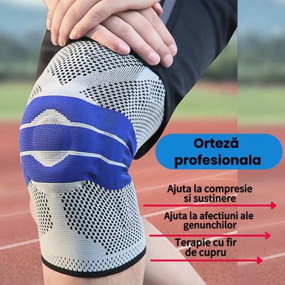 KneeRelief™ – Orteză Profesională pentru Genunchi 1+1 Gratuită