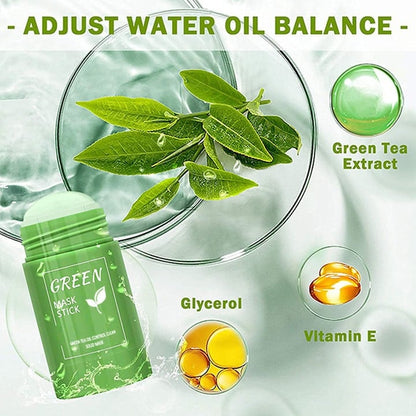 Green Tea Mask Stick – Ten Curat, Luminos și Revigorat