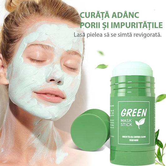 Green Tea Mask Stick – Ten Curat, Luminos și Revigorat