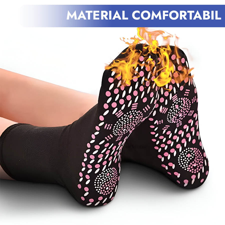 WarmSocks™ – Șosete Încălzite pentru Confort Maxim {2 Perechi}