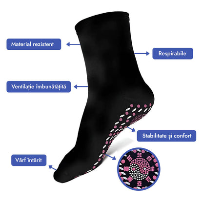 WarmSocks™ – Șosete Încălzite pentru Confort Maxim {2 Perechi}