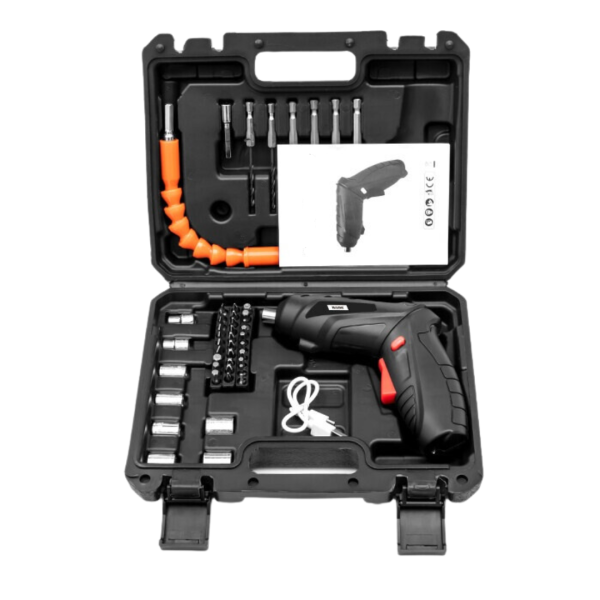 ElectroTwist™ – Șurubelniță Inteligentă cu Accesorii Multiple