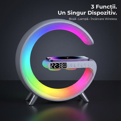 G-Lumi™ - Sunet, Lumină Și Încărcare Fără Complicații.