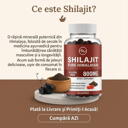 Gomități cu Shilajit 🤎 – Energie extremă pe tot parcursul zilei ⚡